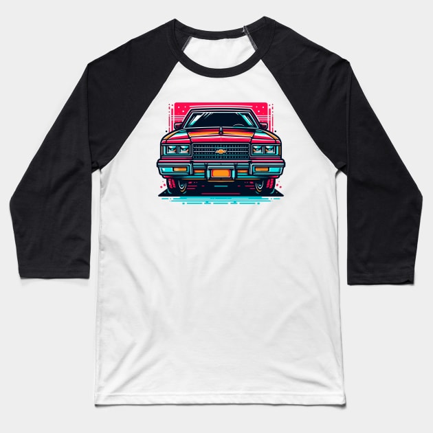 Chevrolet Caprice Baseball T-Shirt by Vehicles-Art